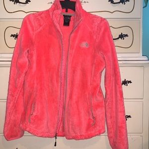 Coral North Face Jacket